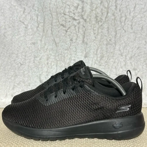 Skechers Womens Black GOWalk Joy Paradise Casual Walking Sneaker Shoes SZ US 7.5 - Picture 2 of 11